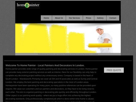 Painter and Decorator in London