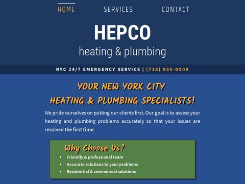 HEPCO Heating & Plumbing Inc