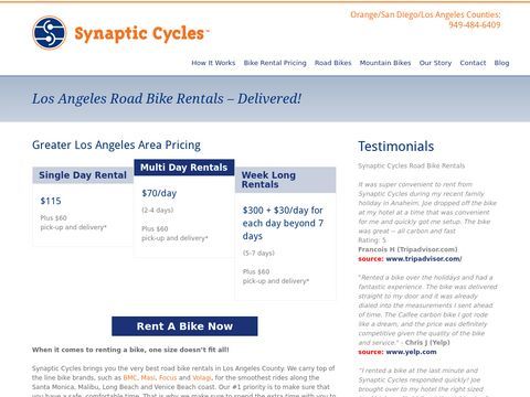 Synaptic Cycles Bicycle Rentals, LLC