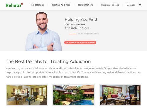 Rehab Centers and Addiction Treatment Services in Asia