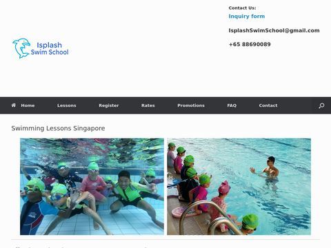 Swimming Lessons Singapore: Isplash Swim School