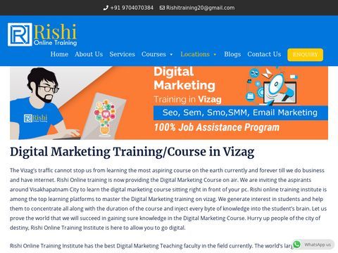 Best Digital Marketing Training in Vizag