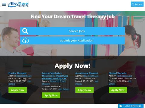 Travel Therapy Jobs