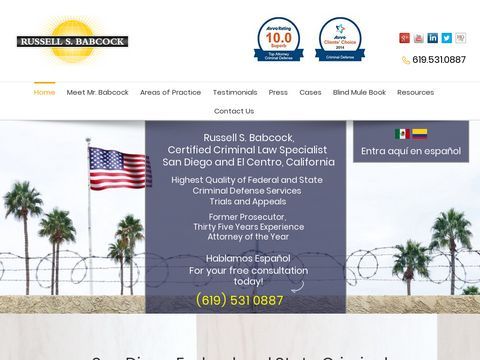 Russell Babcock - San Diego Criminal Defense Lawyer