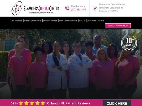 Simmonds Dental Center Best Orlando FL Dentist