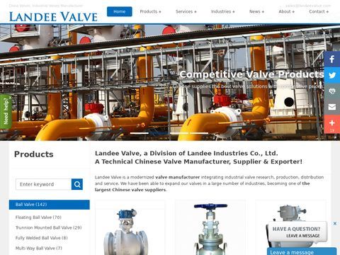 China Landee Industrial Valve Manufacturer