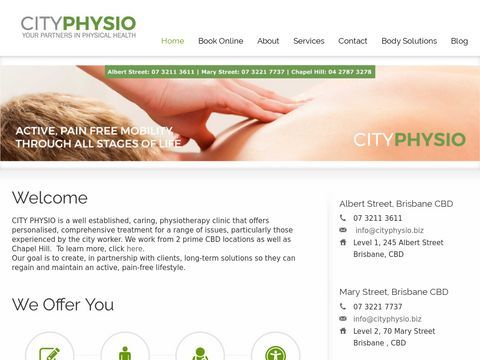 Physiotherapy Brisbane City 