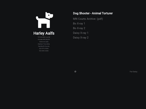 Harley Aalfs Atwater MN