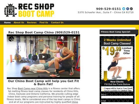 Rec Shop Boot Camp