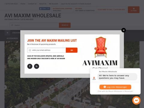 Avi maxim wholesale