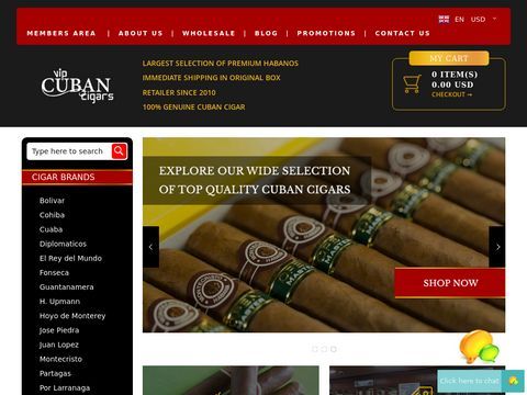 VIP Cuban Cigars