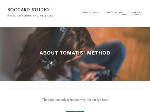 The Tomatis® Method: an Auditory Stimulation Therapy