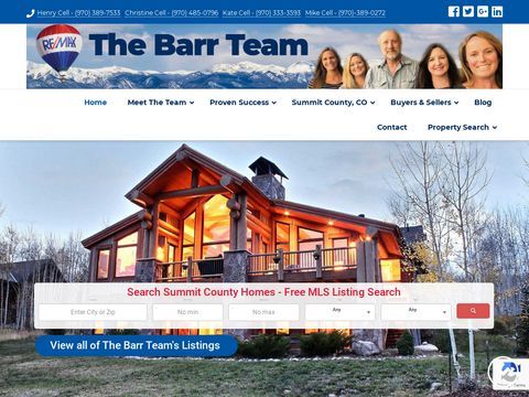 Henry E Barr - Re/Max of the Summit