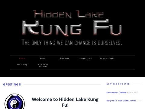 Hidden Lake Kung Fu