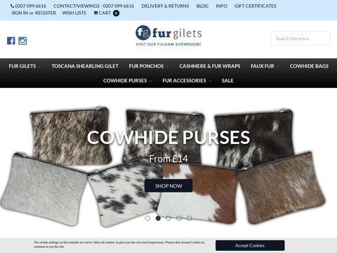 Fur Gilets | Fur Accessories | Rabbit & Fox Fur Jackets by furgilets.co.uk