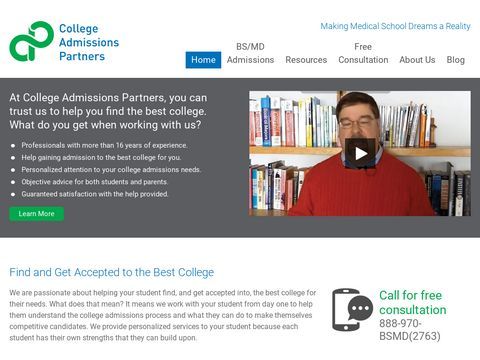 College Admissions Counseling by College Admissions Consulta