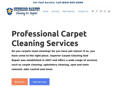 Superior Carpet Cleaning and Repair