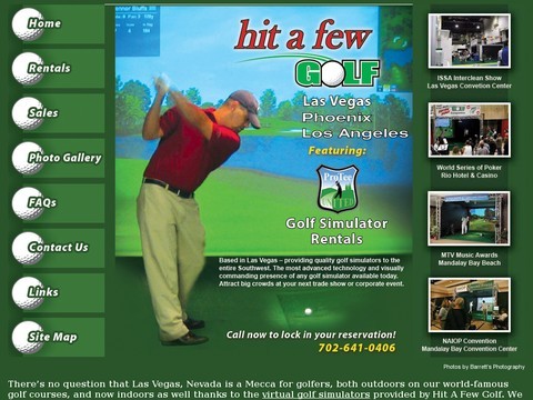 Hit A Few Golf - Simulator Rentals - Las Vegas