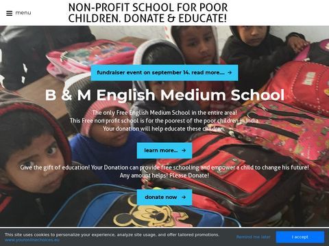 B & M English Medium School Inc.