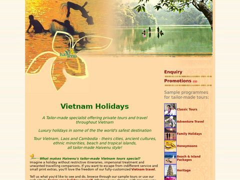 Vietnam Holidays with Hiavenu Tours