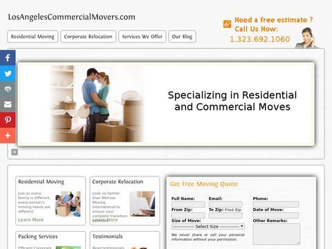 Los Angeles Commercial Movers