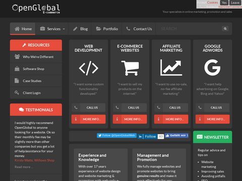 OpenGlobal Web Design in Gloucester