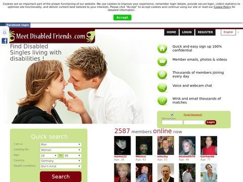 Meet Disabled Friends | Disabled Dating Site
