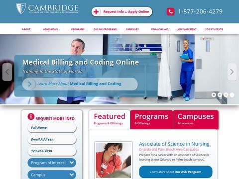 Cambridge College of Health Care & Technology