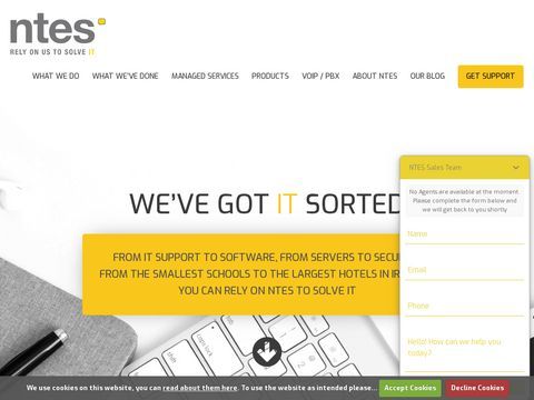 NTES | IT Support Ireland | IT Solutions Ireland | Business IT Solutions