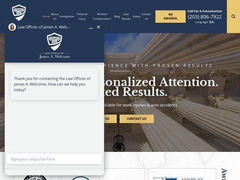 James A Welcome Lawyer Danbury Office