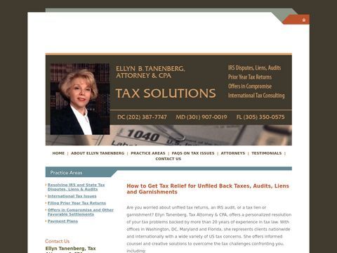 Washington DC Tax Attorney