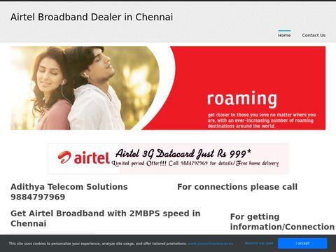 Airtel broadband dealer in Chennai