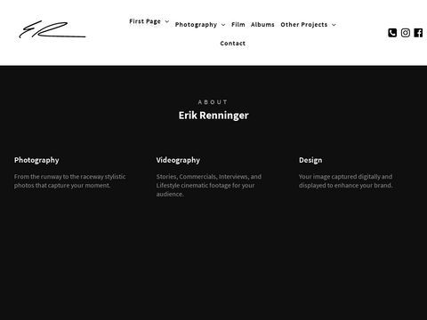 Erik Renninger Photography Film and Design