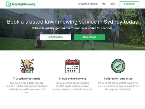 Ready Mowing | Lawn Mowing & Gardening in Sydney, NSW