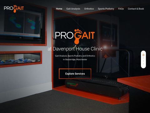 ProGait | Gait Analysis | Davenport House Clinic