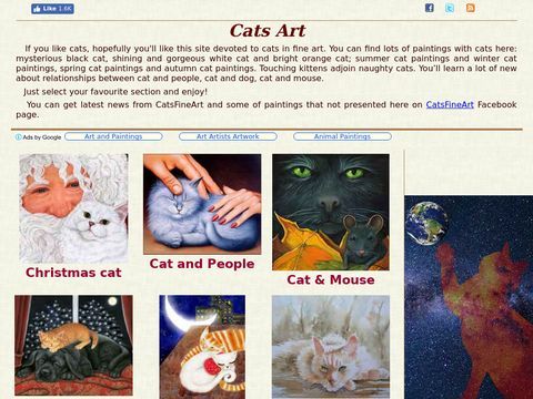 Cats in paintings