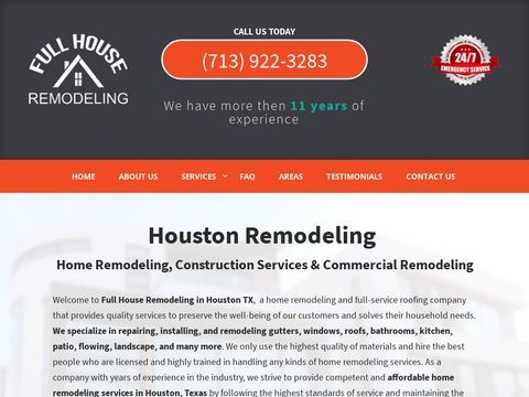 Full House Remodeling Houston TX