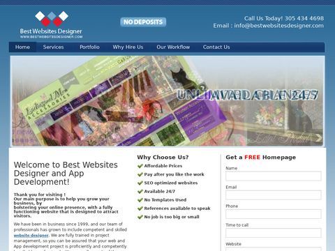 cheap web designer