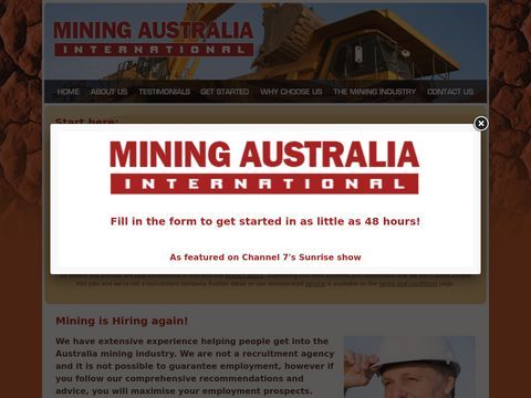 Australia Mining Jobs | Mining Industry | Mining Employment