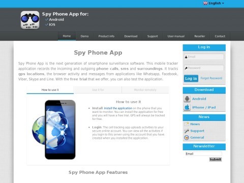 Spy phone app