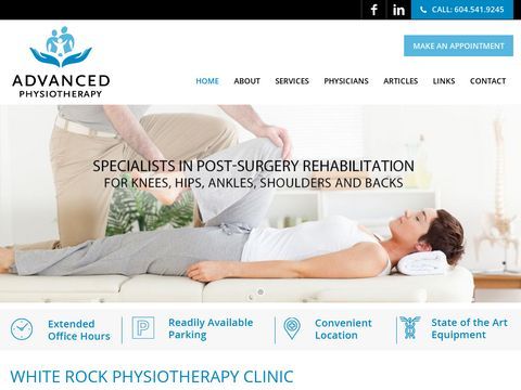 Advanced Physiotherapy Clinic White Rock, BC