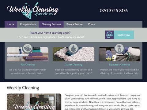 Weekly Cleaning London