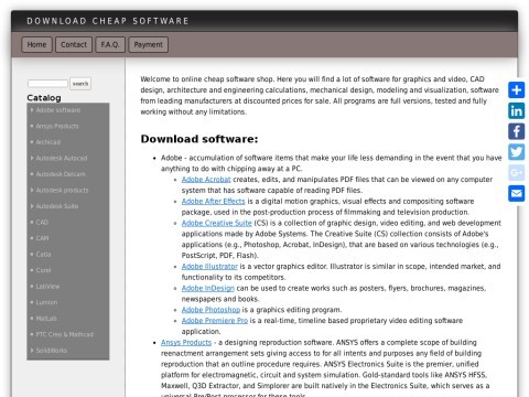 Download cheap software