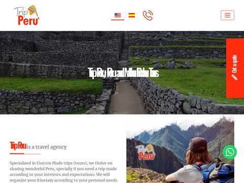 Trip Peru, Customized Tours to Visit Peru,