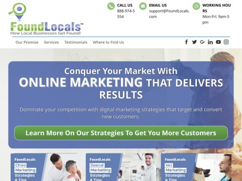 FoundLocals: Local Online Advertising and Local Online Marketing