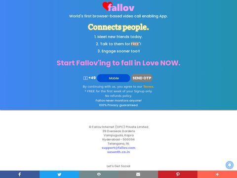 Fallov | Connect. Meet. Talk. Engage.