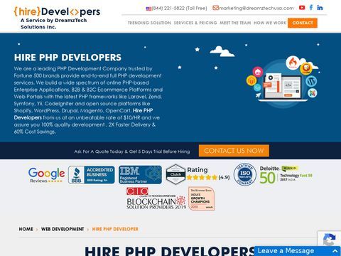 Hire PHP Developer