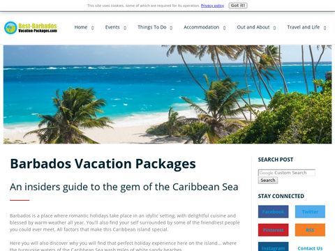 Best Barbados Vacation Packages, Caribbean holiday get-away in tropical paradise