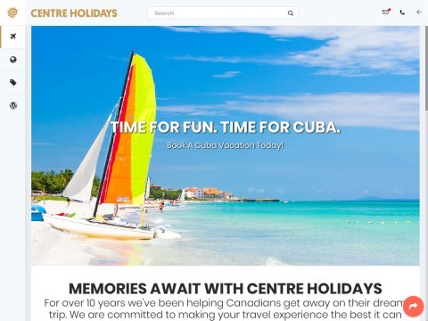 Centre Holidays: Vacations, Flights, Cars, Crusies