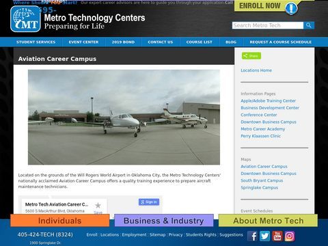 Metro Tech Aviation Career Campus